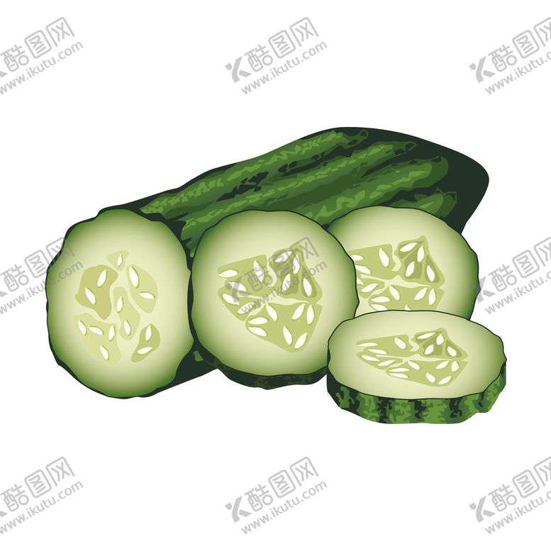 编号：79384209150327437345【酷图网】源文件下载-卡通黄瓜标志儿童绘本
