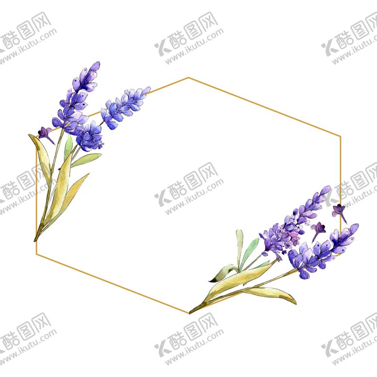 编号：40546010052143288361【酷图网】源文件下载-薰衣草边框