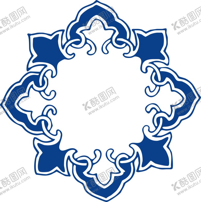 编号：89130805020609433437【酷图网】源文件下载-青花瓷图案