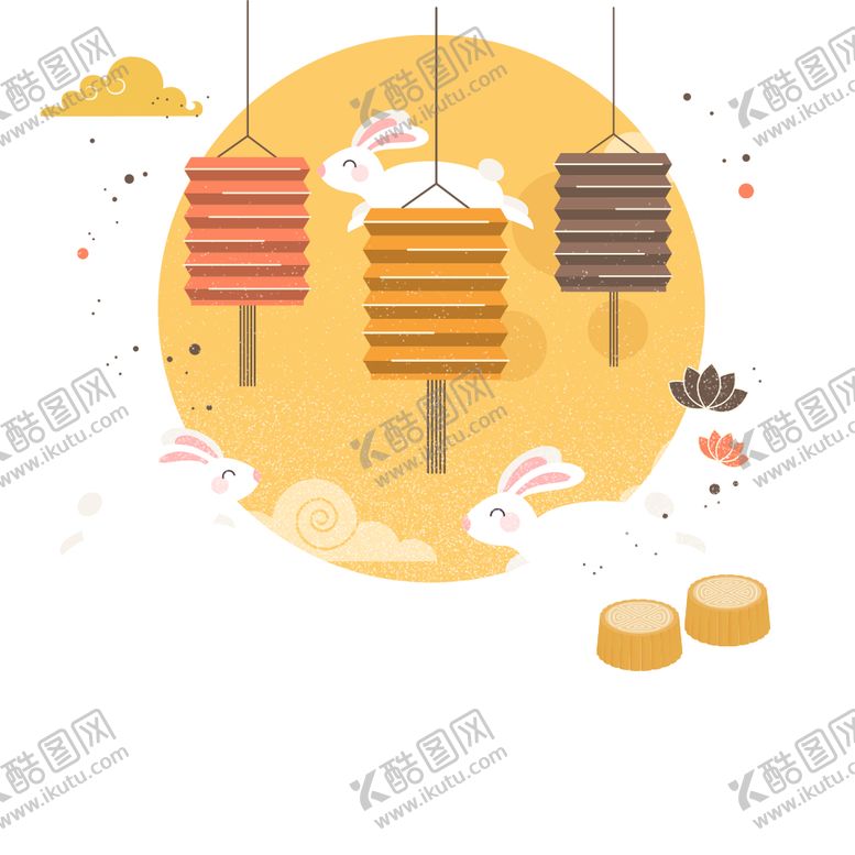 编号：71478905110033583079【酷图网】源文件下载-中秋元素