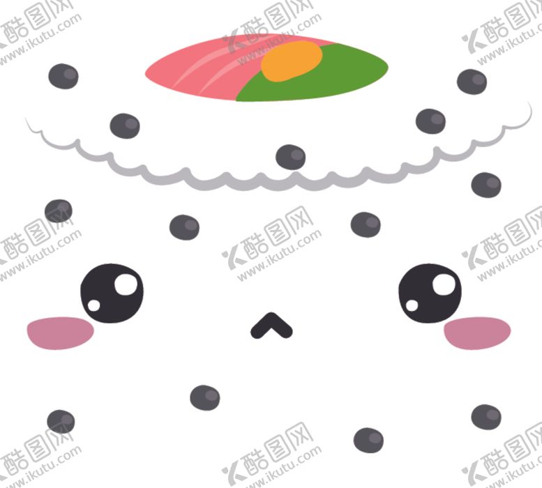 编号：76676110200846597498【酷图网】源文件下载-可爱食物
