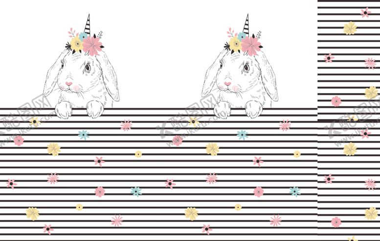 编号：15548609200509074172【酷图网】源文件下载-兔子定位