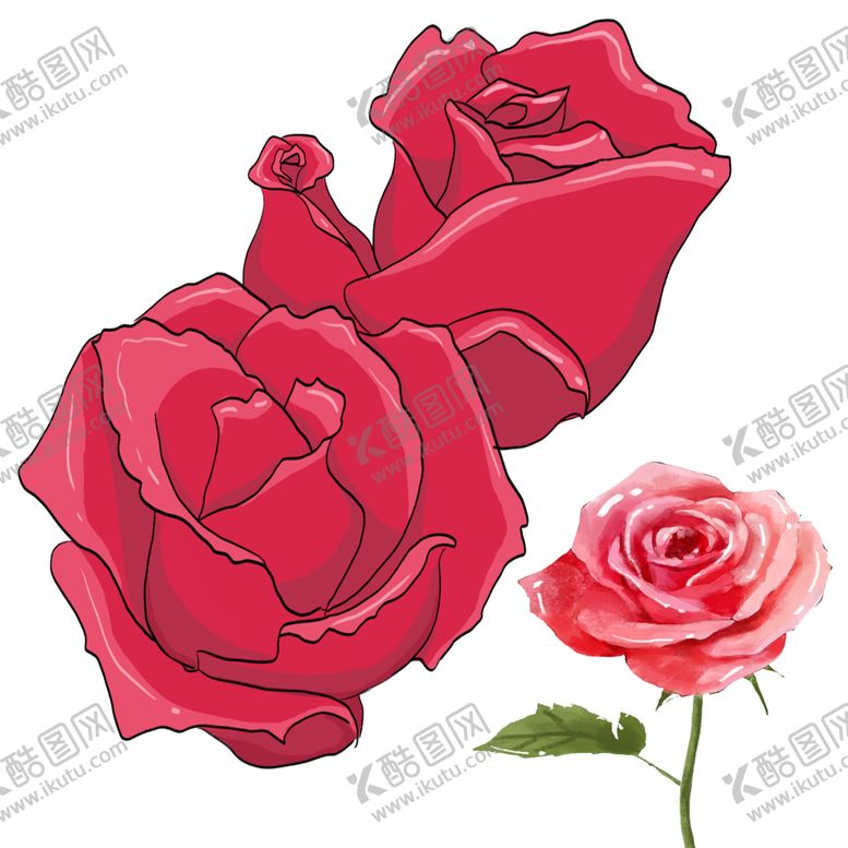 编号：88449309240146085487【酷图网】源文件下载-玫瑰花