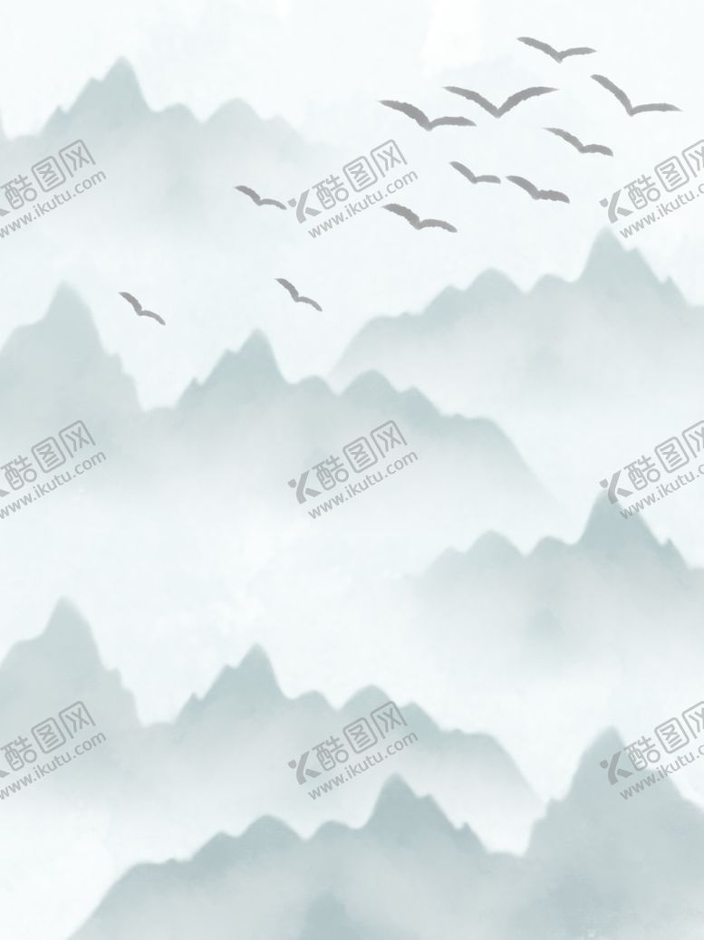 编号：39832810122225427951【酷图网】源文件下载-水墨海报素材毛笔画素材墨迹