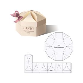 刀模模板礼品盒天地盒商务礼盒
