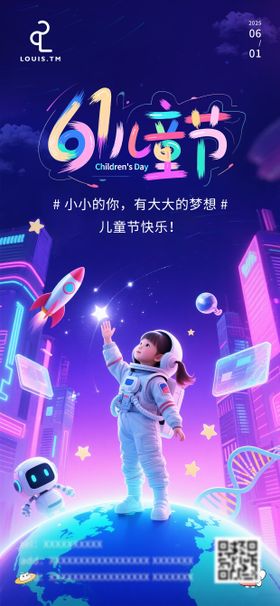 2025六一儿童节海报