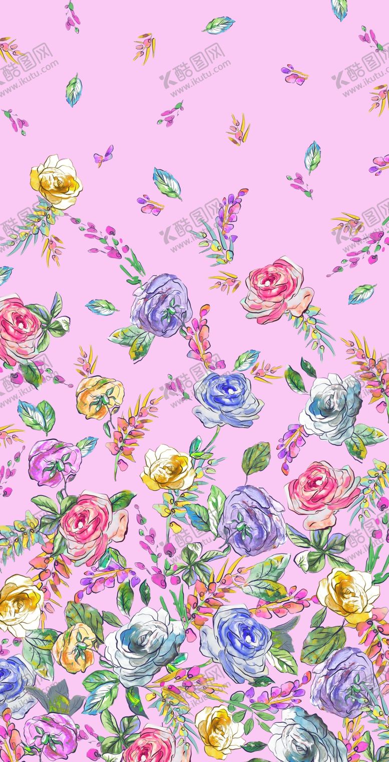 编号：57780210030823048255【酷图网】源文件下载-渐变玫瑰