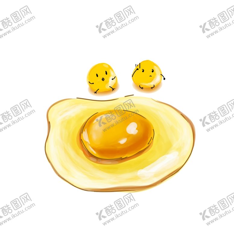 编号：97557509250441591098【酷图网】源文件下载-手绘卡通鸡蛋图案