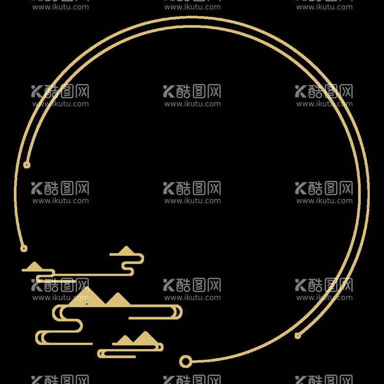 编号：36519010080234391896【酷图网】源文件下载-中式边框  