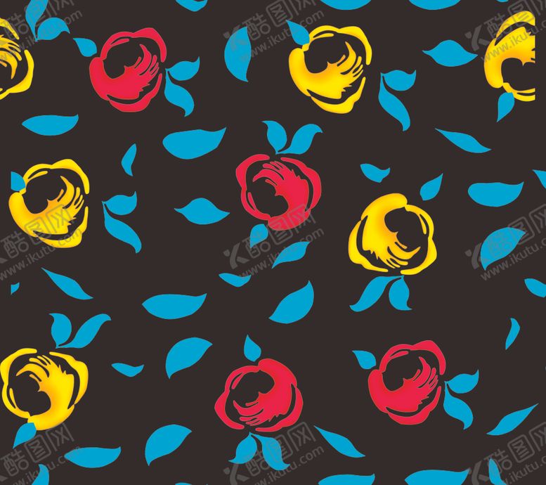 编号：73771909200748007708【酷图网】源文件下载-花叶手绘云纹数码