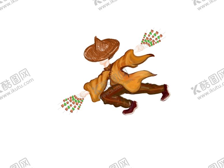 编号：17881910040504511130【酷图网】源文件下载-烧烤大侠透明素材