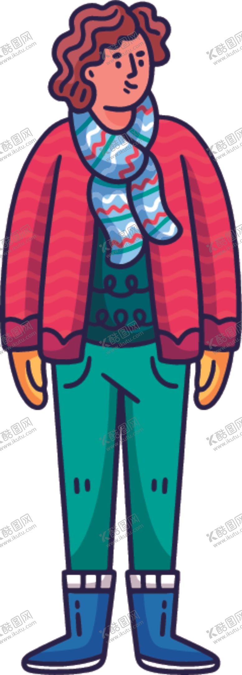 编号：76260910141704096000【酷图网】源文件下载-冬天服饰