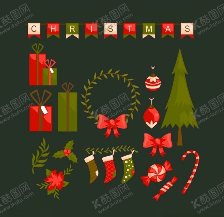 编号：95120209290713251527【酷图网】源文件下载-圣诞礼物
