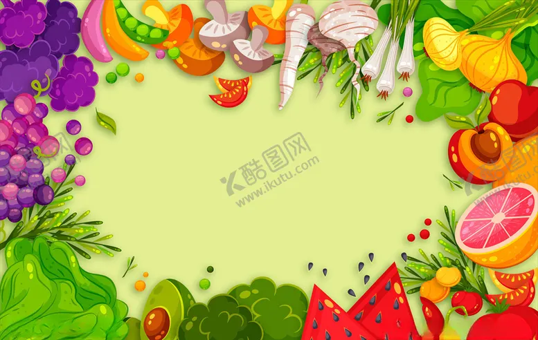 编号：28129007020203151840【酷图网】源文件下载-新鲜蔬菜