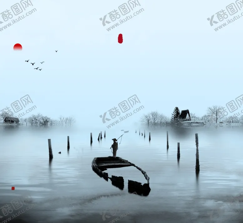 编号：87886312081227329612【酷图网】源文件下载-山水背景
