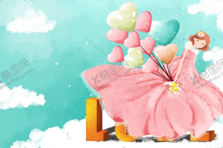 编号：23343109200802418421【酷图网】源文件下载-情人节素材