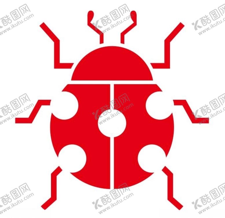 编号：20897910120209276143【酷图网】源文件下载-矢量瓢虫