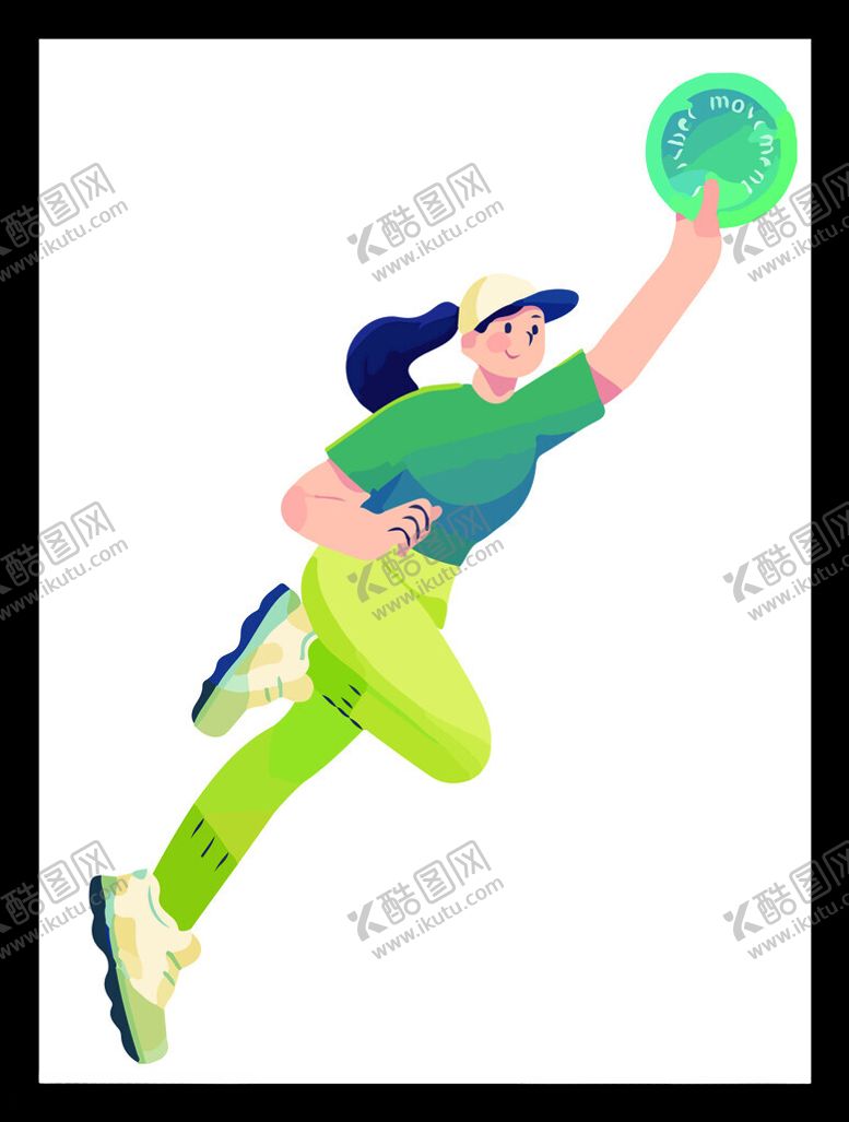 编号：57478702060844584517【酷图网】源文件下载-运动锻炼人物
