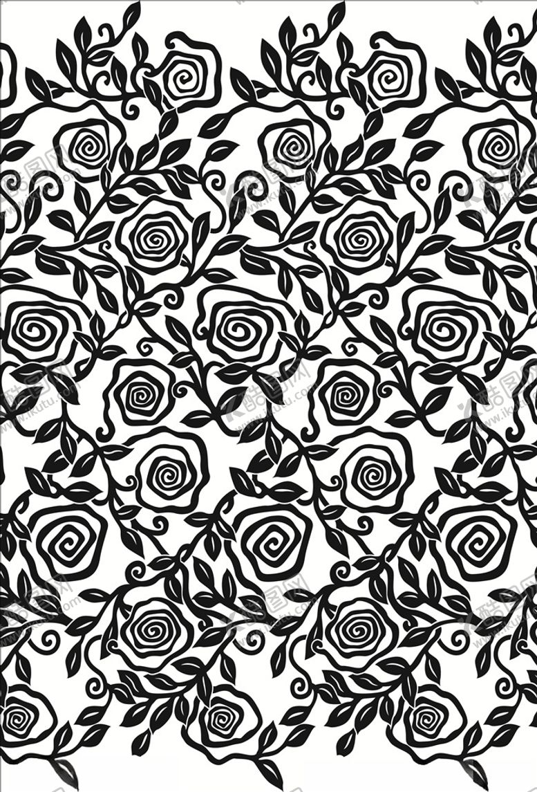 编号：65727010051617213628【酷图网】源文件下载-适量抽象玫瑰花纹