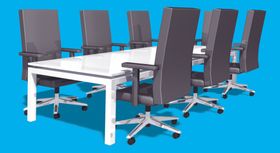 办公桌会议桌免抠素材