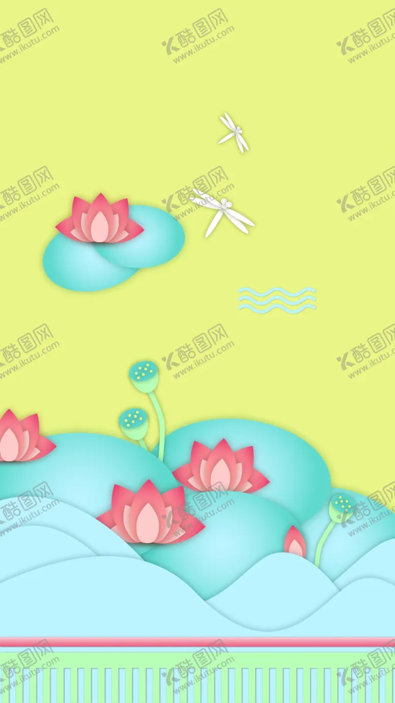 编号：86701106280439236795【酷图网】源文件下载-荷塘月色海报