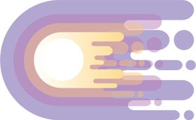 宇宙星空宇航员飞船插画图片