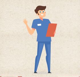 矢量人物扁平人物职业人物