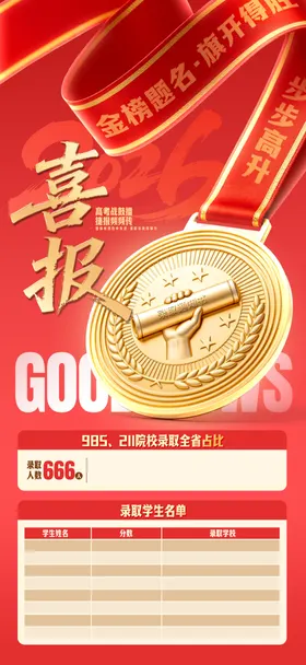 高考喜报