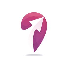 定位图标简洁logo志企业地址