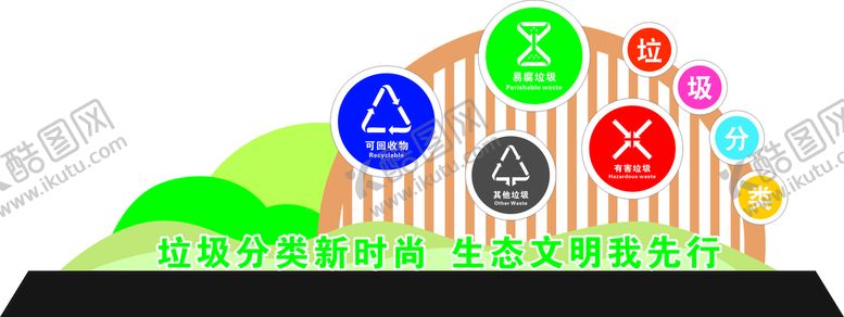 编号：65947902061919178349【酷图网】源文件下载-垃圾分类造型