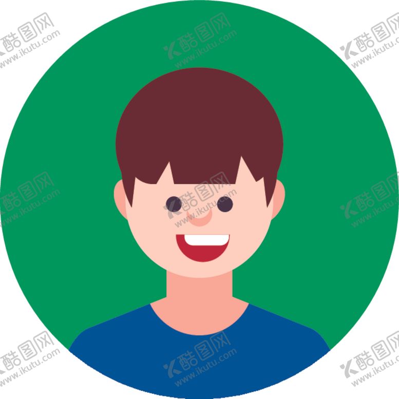 编号：39399701311224185453【酷图网】源文件下载-头像人物平面矢量图标
