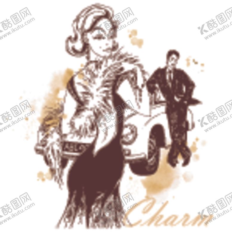 编号：43655610140042577847【酷图网】源文件下载-女性插画