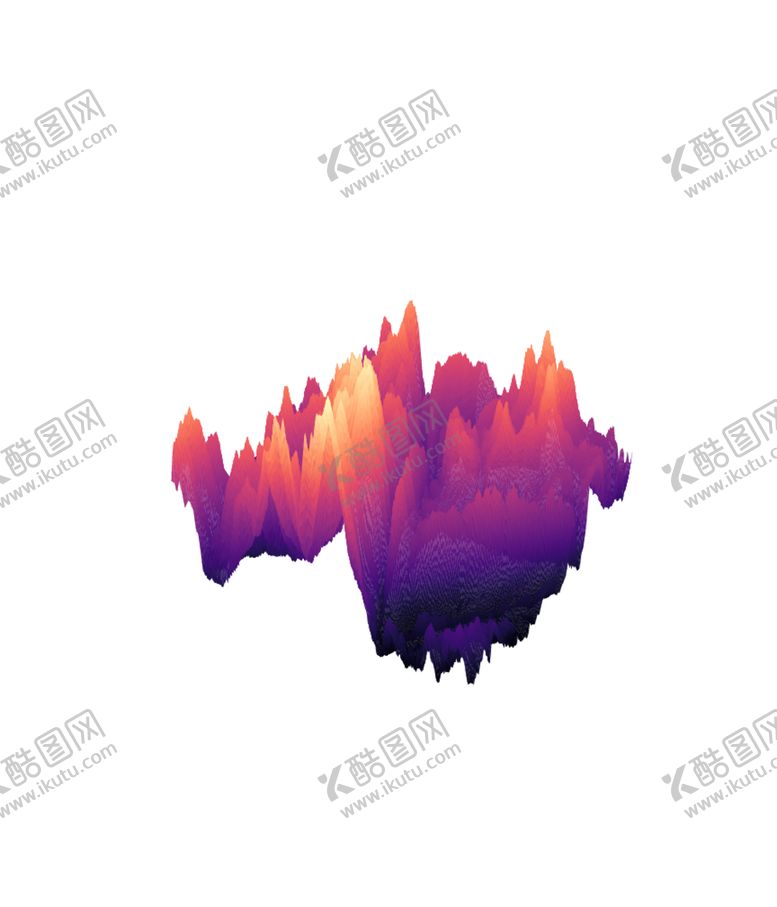 编号：11556005040526306794【酷图网】源文件下载-抽象山峰