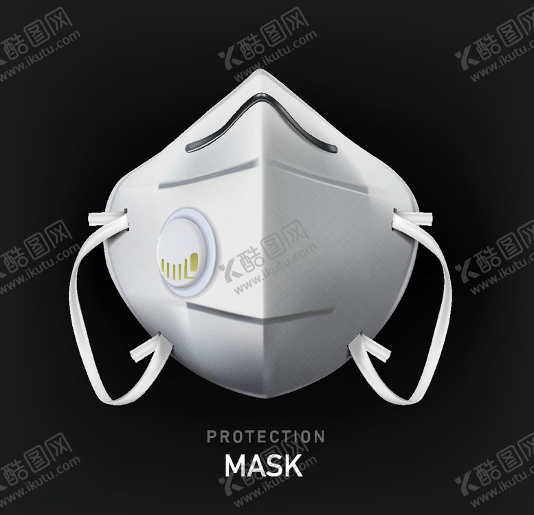 编号：78837909260720024595【酷图网】源文件下载-口罩矢量素材