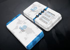 简约名片公司销售商务