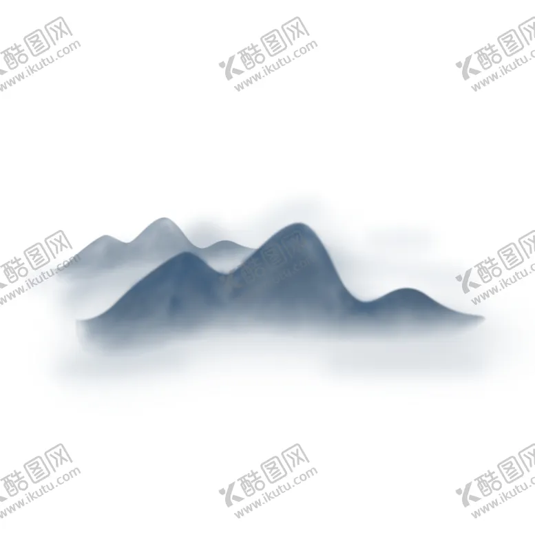 编号：56107506241045279466【酷图网】源文件下载-中国风水墨山