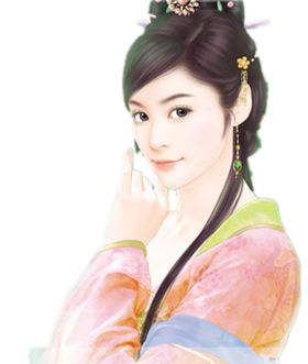 古装帅哥美女插画图片国色天香风手绘国潮唯人物