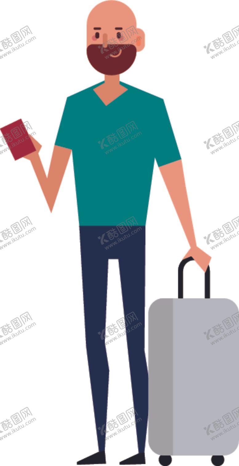 编号：70178310131530257114【酷图网】源文件下载-旅客游客