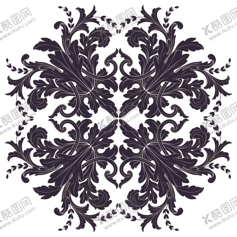编号：36980509211759241104【酷图网】源文件下载-欧式装饰花纹图案