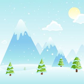 冬天背景冰雪地自然季节壁纸日风