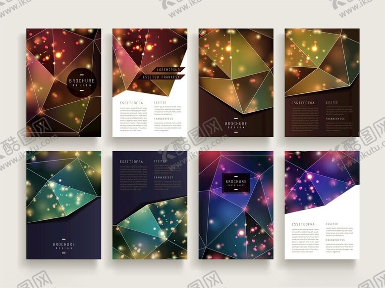 编号：67920611172209386833【酷图网】源文件下载-星空主题创意画册设计模板