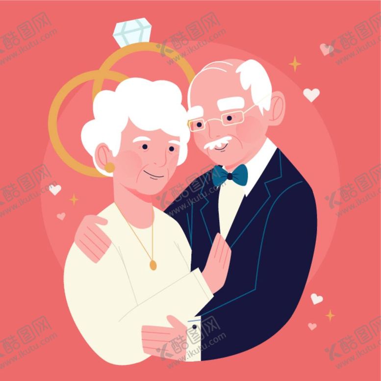 编号：99891512050419574240【酷图网】源文件下载-金婚纪念日