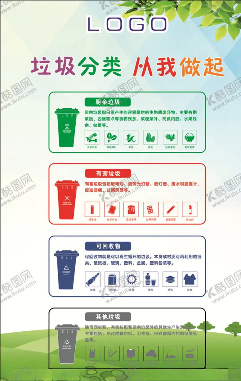 编号：22630307012314082142【酷图网】源文件下载-垃圾分类