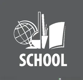 学校logo