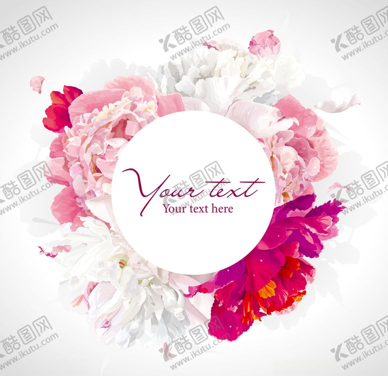 编号：64060309151531221704【酷图网】源文件下载-花环背景