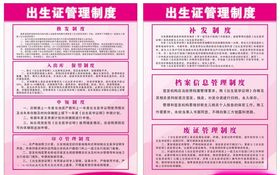 出生证管理制度