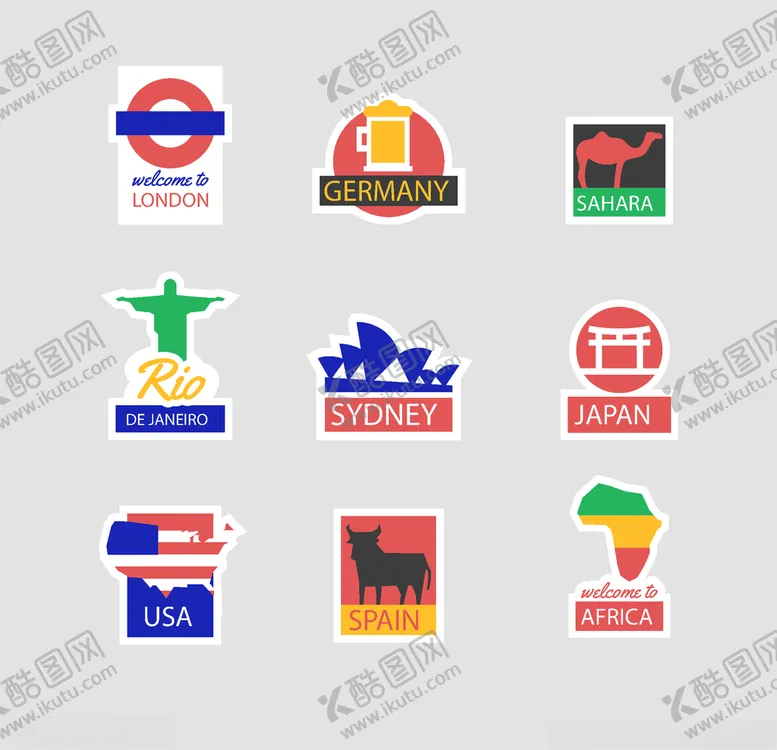 编号：11385906260153255015【酷图网】源文件下载-旅行元素