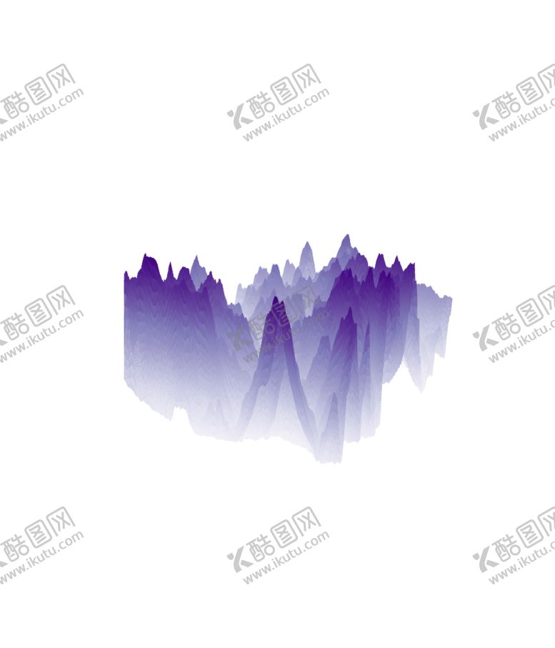 编号：94792906272356525166【酷图网】源文件下载-抽象山峰