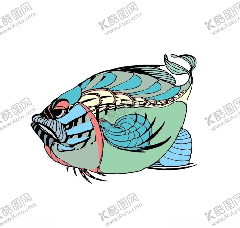编号：69127410192014092035【酷图网】源文件下载-怪鱼