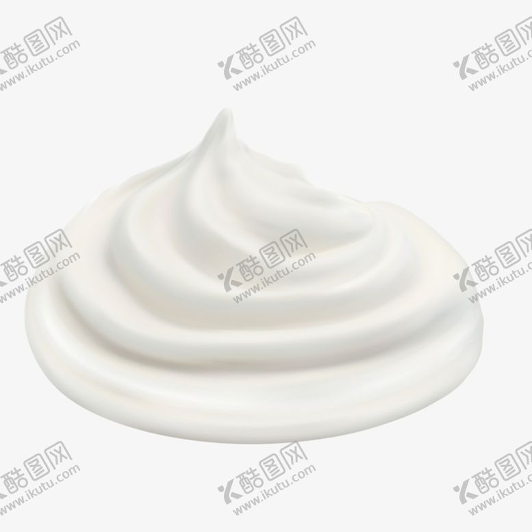 编号：40582711040929332594【酷图网】源文件下载-白色奶油